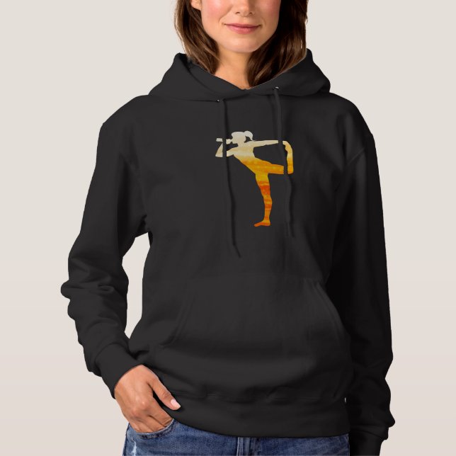 Yoga And Beer On St Patricks Day Hoodie (Front)