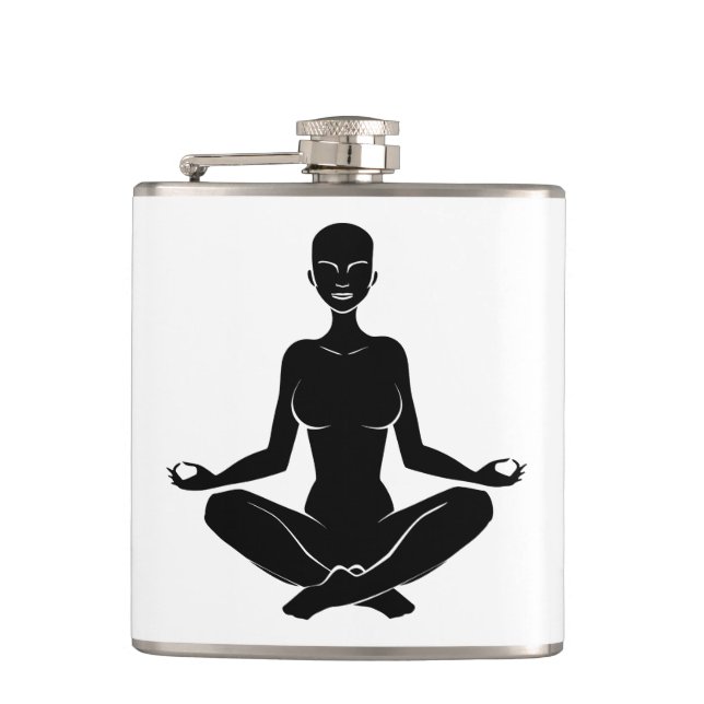 Yoga and Meditation Flask (Front)