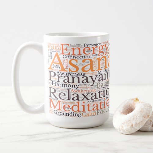 Yoga and Meditation Lovers Coffee  Coffee Mug