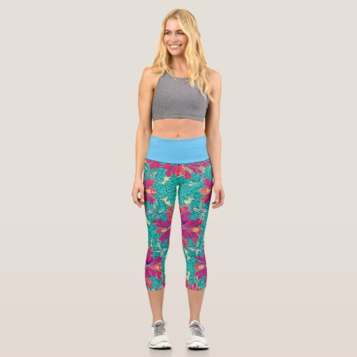 Yoga and sport High Waisted Capris