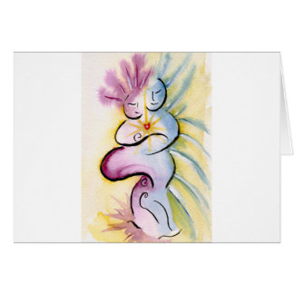 Yoga Art- Love Blossoms Cards