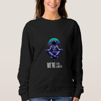 Yoga Astronaut Theme Sweatshirt