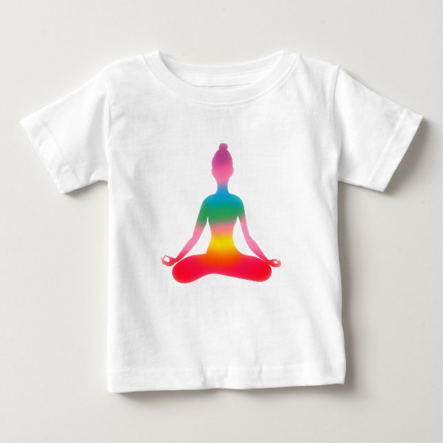 Yoga Baby  Jersey Bodysuit (Front)