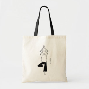 Yoga bag with Vrikshasana