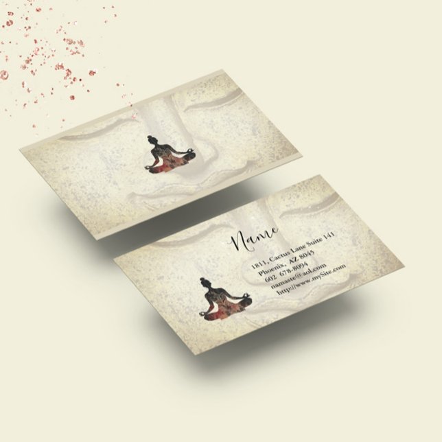 Yoga Balance  Business Card (Creator Uploaded)