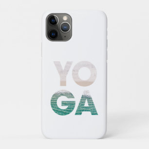 Yoga Beach Scene iPhone 11 Pro Case