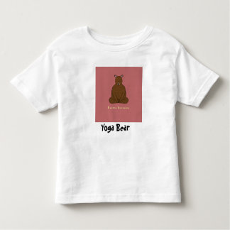 "Yoga Bear" Toddler Tee