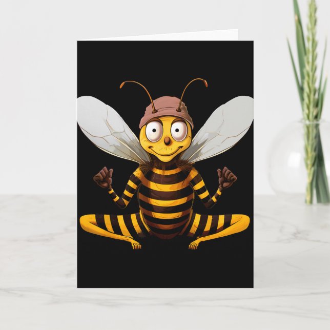 Yoga Bee  Card (Front)