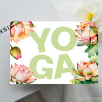 Yoga birthday party