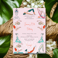 Yoga birthday party