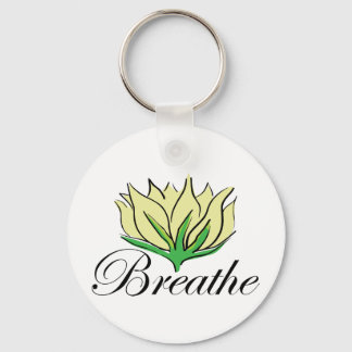Yoga Breathe Keychain