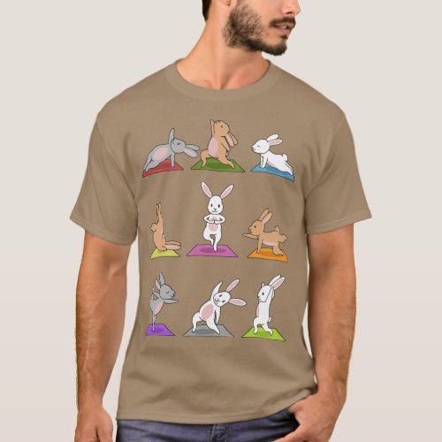 Yoga Bunny Meditation Yogi Namaste Sport Gift T_Shirt