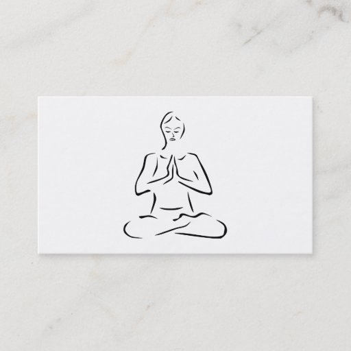 Customizable Yoga Business Card Templates