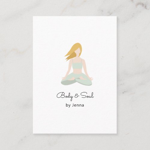  Yoga Business Card