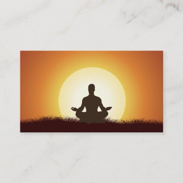 Yoga Business Card (Front)