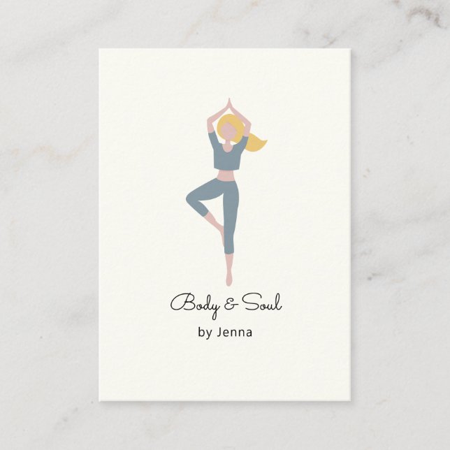 Yoga Business Card (Front)