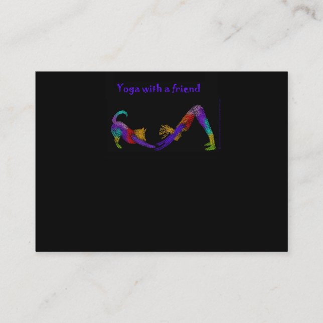 Yoga Business Card (Front)