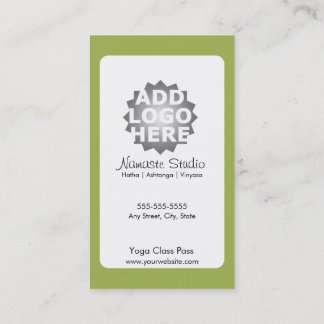 Yoga Business Card 10 Class Pass