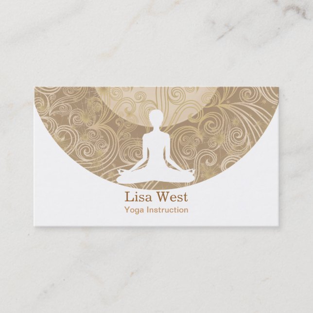 Yoga Business Cards (Front)