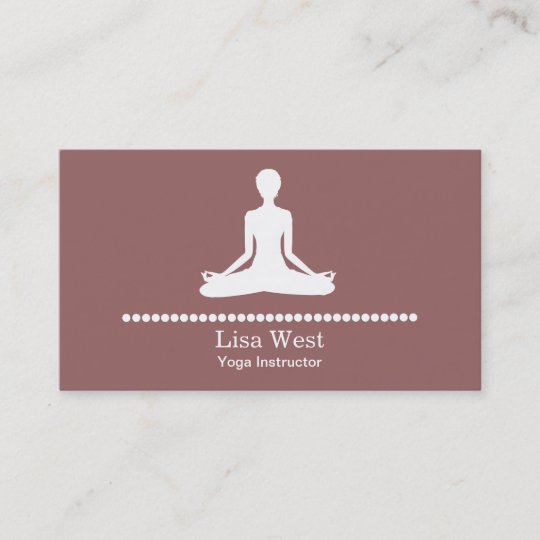 Yoga Business Cards