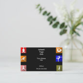 Yoga Business Cards (Standing Front)