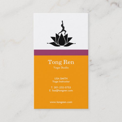 Yoga Business Cards