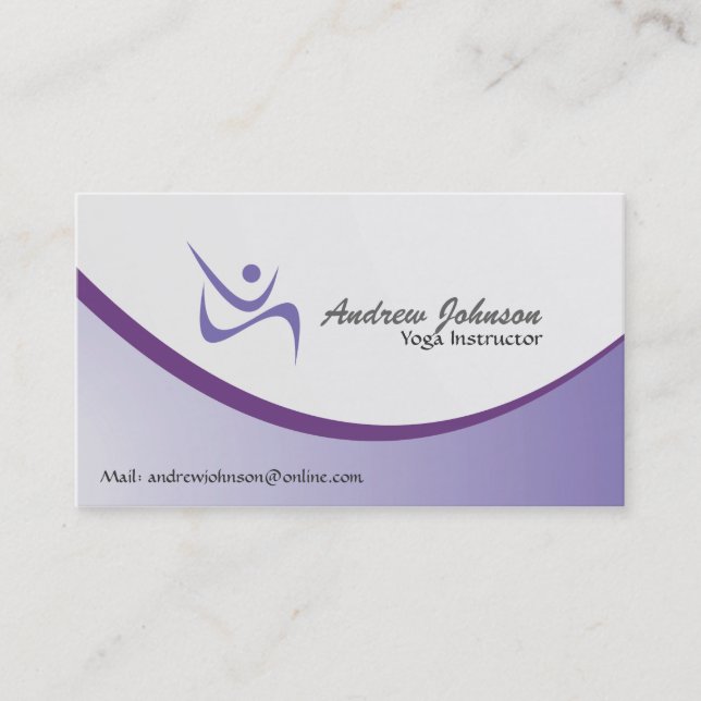 Yoga - Business Cards (Front)