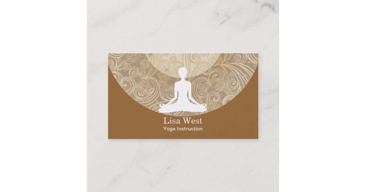 Yoga Business Cards | Zazzle.com