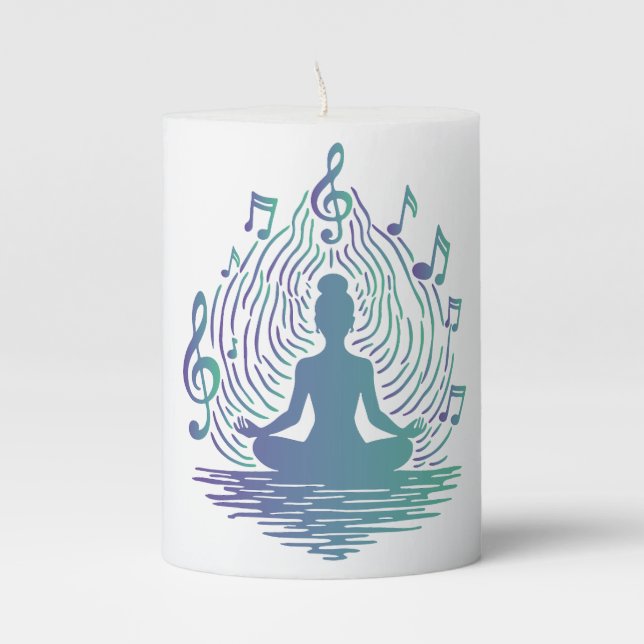Yoga Candle  (Front)
