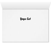Yoga Cat Cards (Inside Horizontal (Bottom))