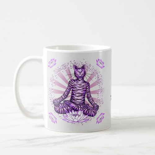 Yoga Cat Coffee Mug