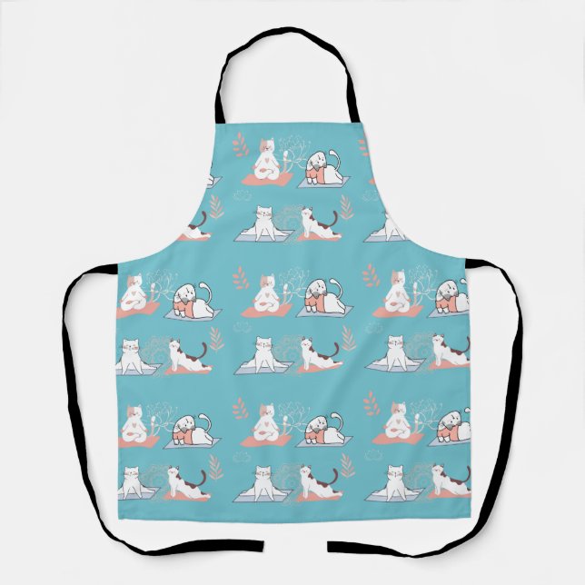 Yoga Cats Apron (Front)