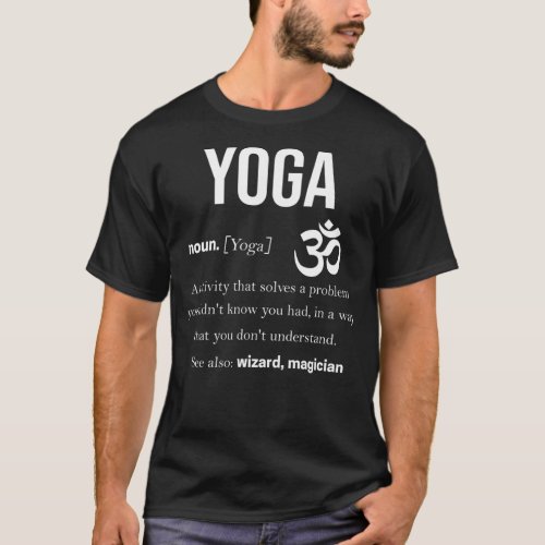 Yoga Chakra Meditation Asana Pilates Om Yogi Hatha T_Shirt