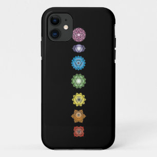 yoga chakras iPhone 11 case