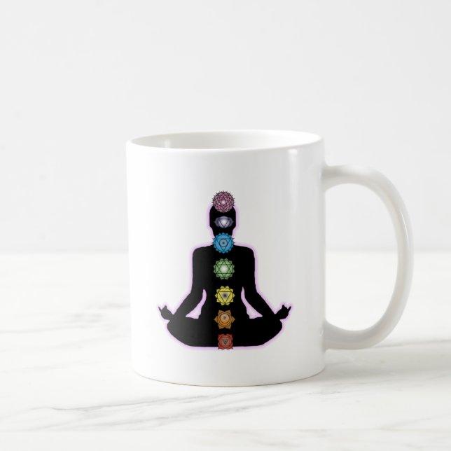 Yoga Chakras Coffee Mug (Right)