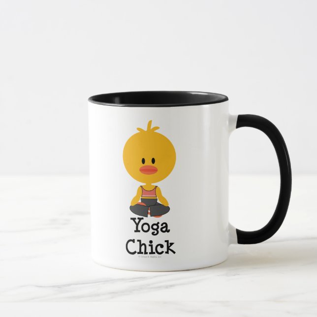 Yoga Chick Mug (Right)