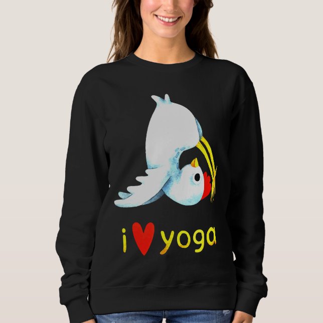Yoga Chicken Sweatshirt (Front)