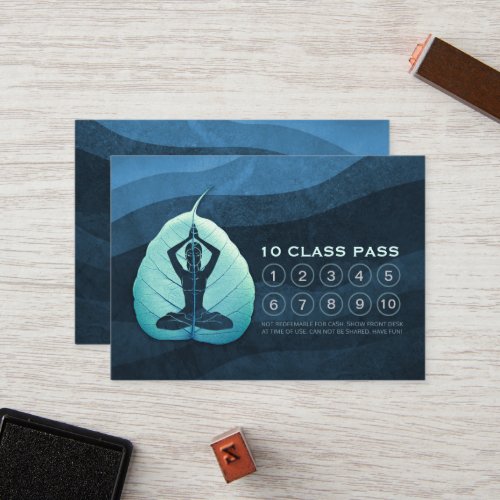 Yoga Class Pass Loyalty Appointment Bodhi Leaf Cut