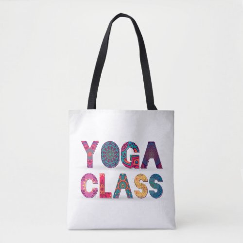 Yoga Class Tote Bag