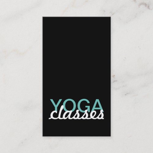 yoga classes punch card