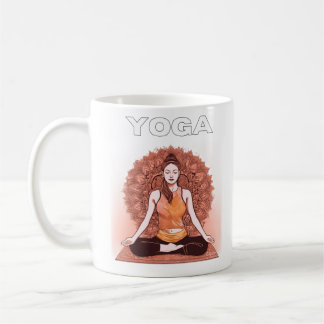 yoga  coffee mug