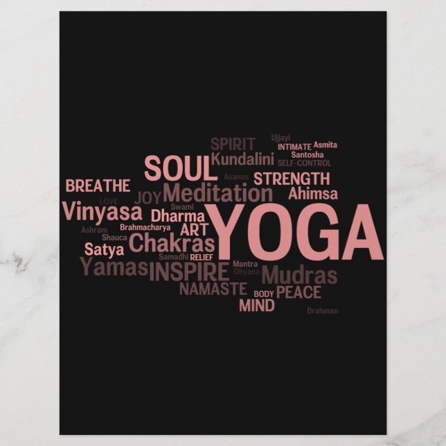YOGA Custom Flyer (Front)