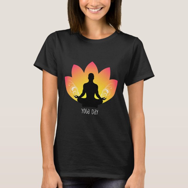 Yoga Day T-Shirt (Front)