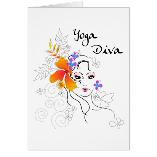 Yoga Diva Gift Cards (Front)