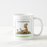 Yoga Dog - Upward Facing Dog Pose Coffee Mug at Zazzle