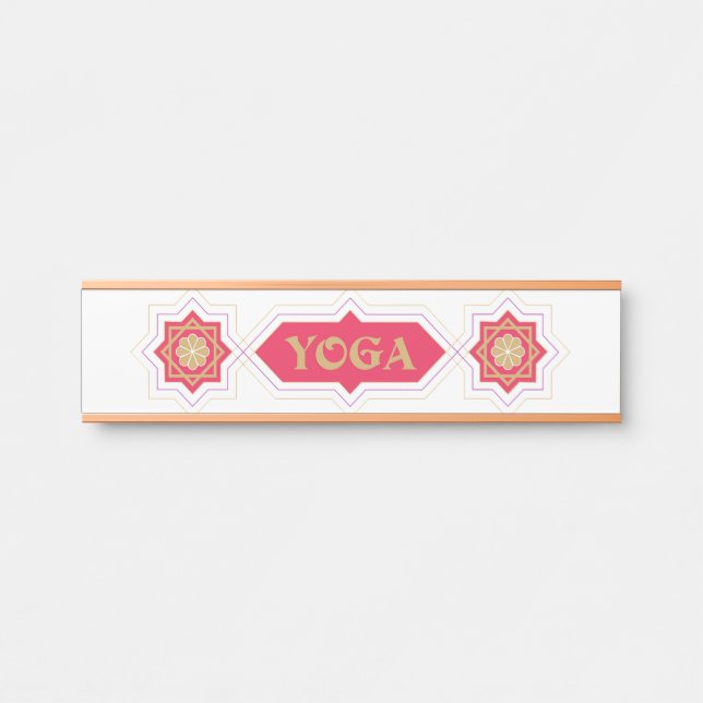 Yoga Door Sign (Front)
