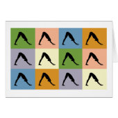 Yoga Downward Facing Dog (Front Horizontal)