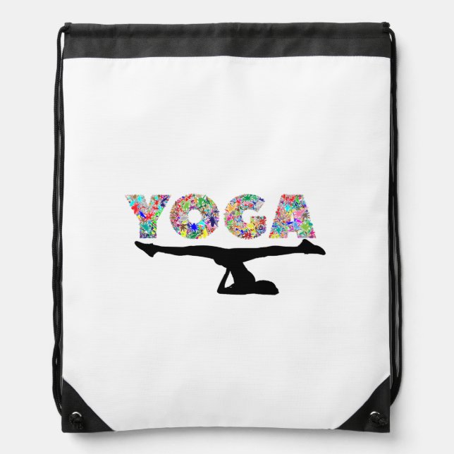 YOGA drawstring bag (Front)
