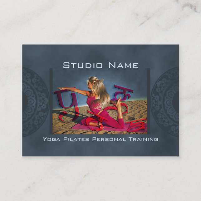 Yoga Dunes Business Card (Front)