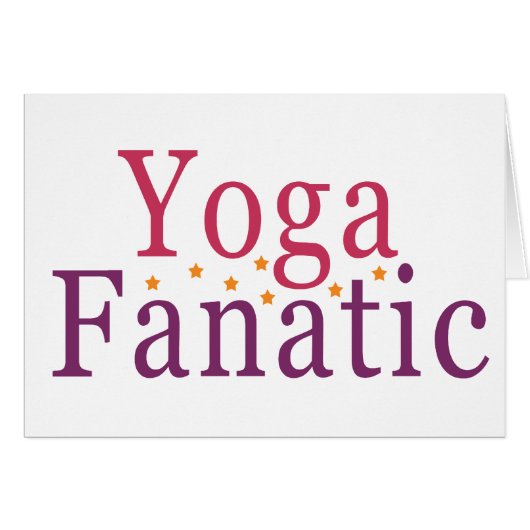 Yoga Fanatic Cards (Front Horizontal)